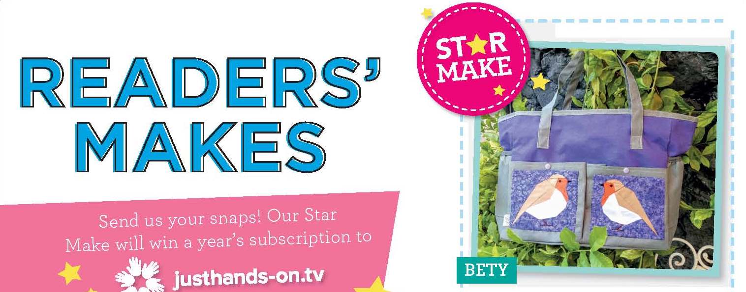 Quilt Now 64 Readers Makes - Star Make