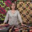 Cut 9 patch quilt with Valerie Nesbitt