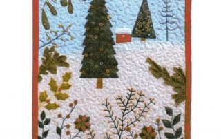 christmas, Julia Gahagan, miniature, scrap, shadow-applique