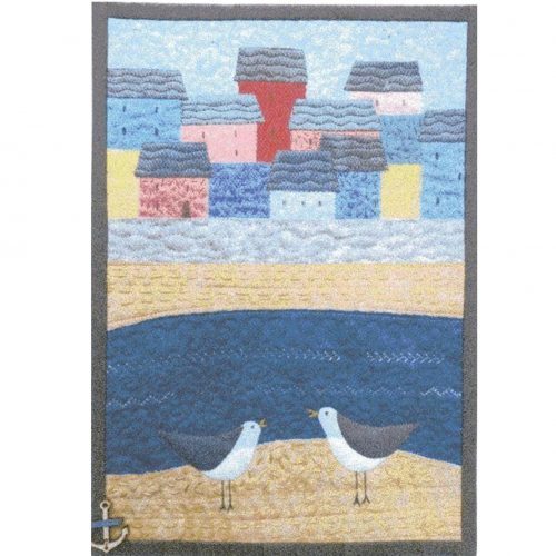 Cornish Village Miniature quilt kit designed by Julia Gahagan