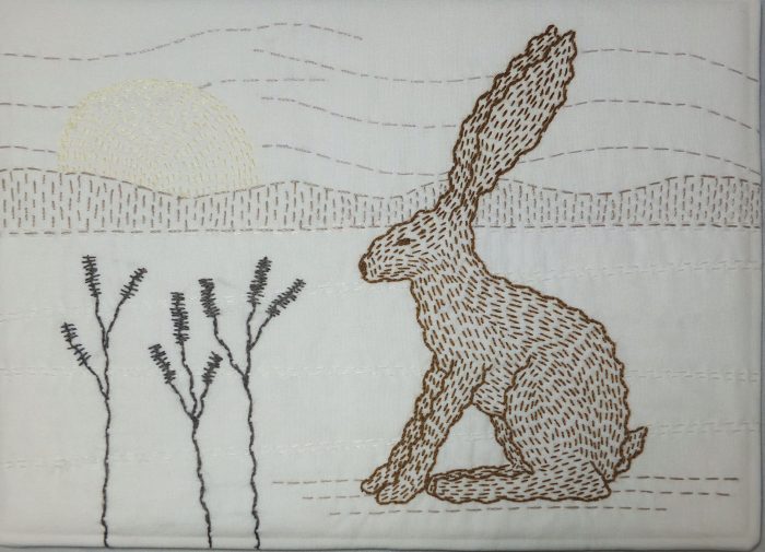Winter Hare By Angela Daymond
