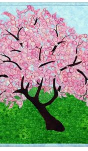 Cherry Blossom Applique kit from Kate Findlay