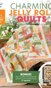 BOOK of the MONTH December 2021: Charming Jelly Roll Quilts by Scott A. Flanagan