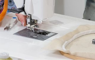 setting up your machine for free motion embroidery