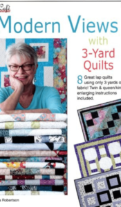 BOOK of the MONTH January 2023: Modern Views with 3 Yard Quilts by Fabric Cafe