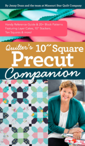 BOOK OF THE MONTH April 2023: Quilter’s 10” Square Precut Companion by Jenny Doan