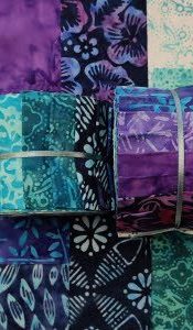 Cool Batik Precut – 2.5″ Strip Roll – 20 strips