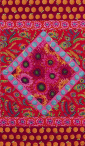 Saturated Red Fabric Pack: Quilts in Wales: Kaffe Fassett
