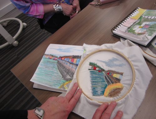 RETREAT UPDATE: Free Motion, Machine Embroidery with Dionne Swift at New Place Hotel on 22-23 April 2023
