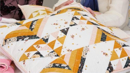 Quilt over your patchwork tip