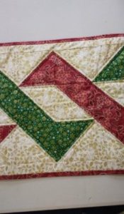 PRODUCT OF THE MONTH FOR SEPTEMBER: Twisted Table Runner from Creative Quilting