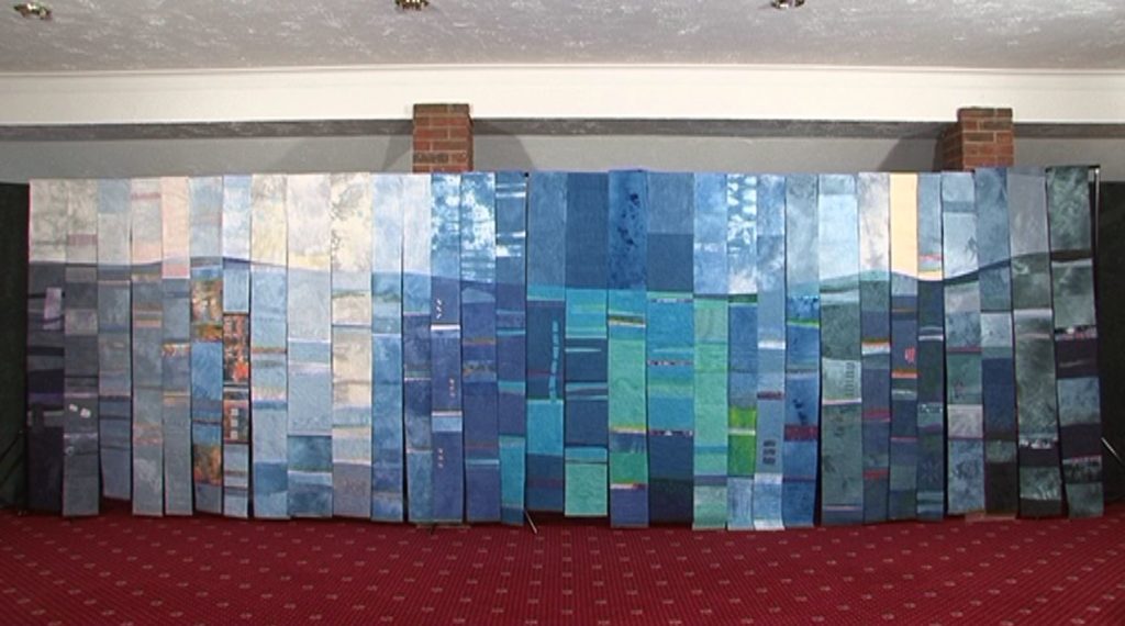 The Shipping Forecast Patchwork Series by Delia Salter