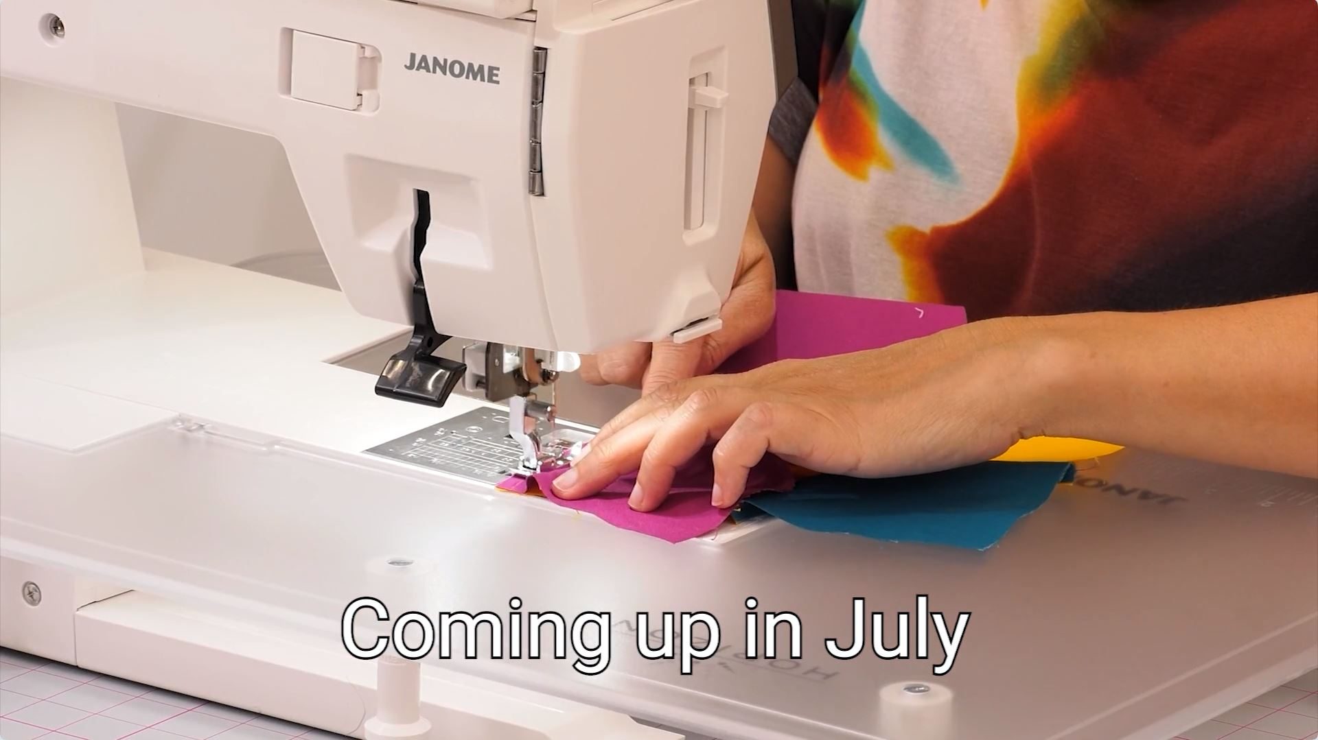 Jenny Haynes sewing